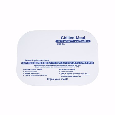 Foil Tray Lid for 7920 - MOW Chilled