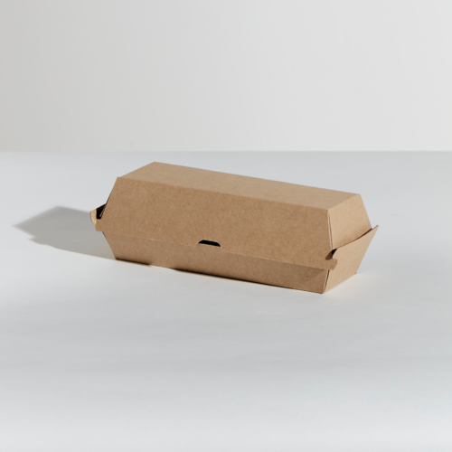 Hot Dog Box - Kraft Pin 50/4