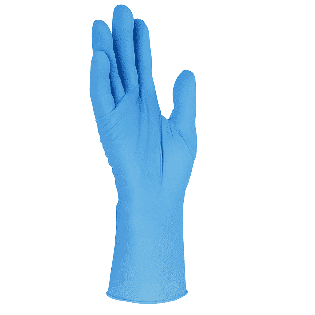 Gloves Vinyl Blue Powder-FREE Mar Large 100/10