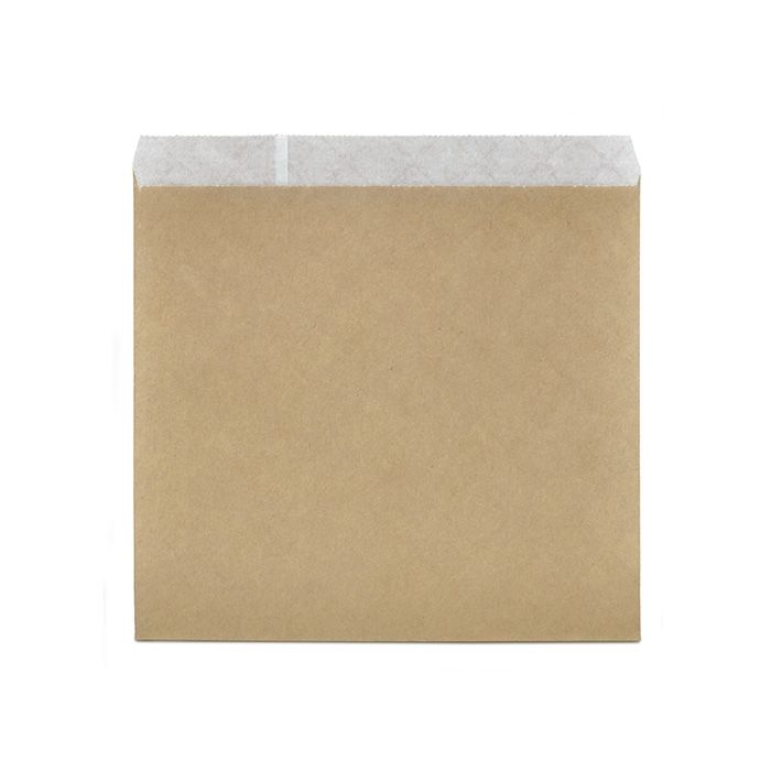 Greaseproof Brown Paper Bag #1 Flat Pac