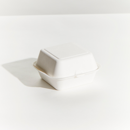 Burger Box - White Sugercane Pin 50/8