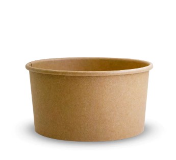 Paper Bowl 1300ml Supabowl Kraft Pin 200