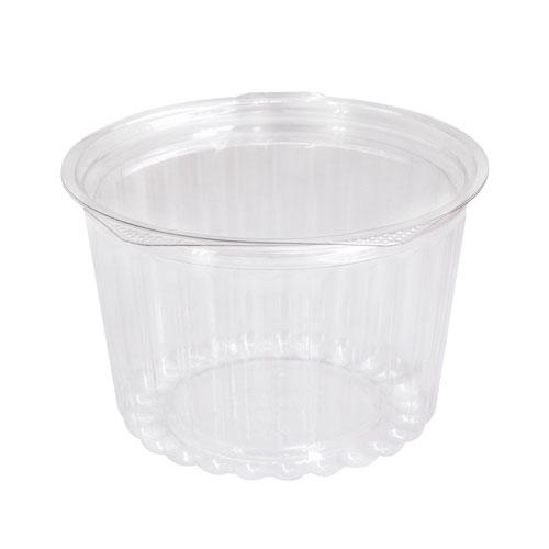 Food Bowl - Flat Hinged Lid, 16oz