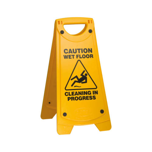 Caution Sign - Wet Floor, A-Frame