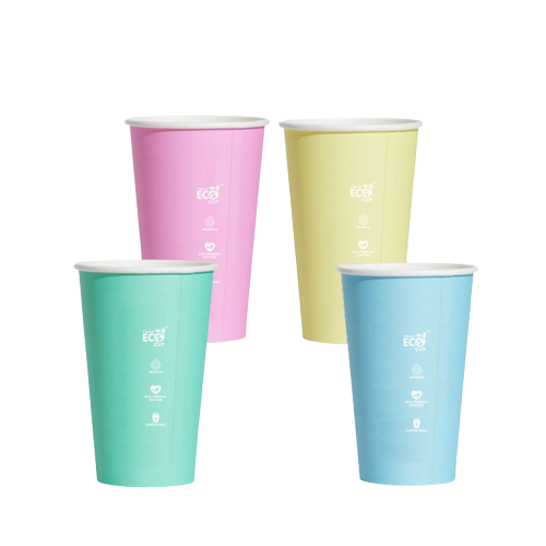 Coffee Cup - 16oz Truly ECO Single Wall Pastel Pin 50/20