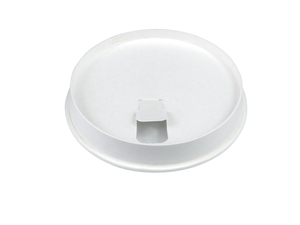 Large Paper Cup Lids - 90mm, White, Bio 50/20