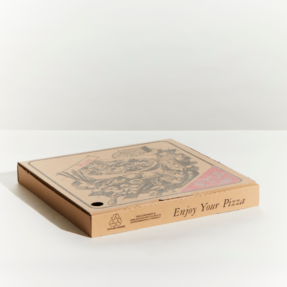 Pizza Box 13&quot; Generic Print - Pin 100
