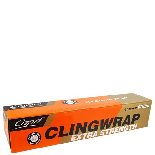 Cling Wrap in Dispenser Clear 45cmx600m, FPA 6/1