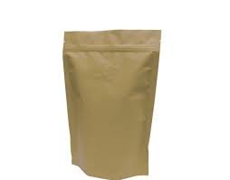 [CA-CBSU500-BRN] Coffee Bag - Stand Up Pouch, Kraft