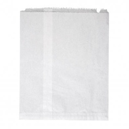 [W8F] White Paper Bag #8 Flat