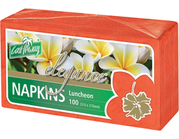 [CA-NAPELR] Lunch Napkin Elegance Red (Quarter Fold) MPM 100/10