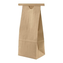 [C559S0010] Tin Tie Bag - No Window, Kraft, 500g