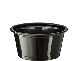 [CA-P200BLK] Sauce Cup - 60ml Black MPM 250/10