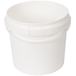 [NCIP4LWH] Plastic Bucket with Lid 4L