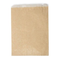 [800150] Greaseproof Brown Paper Bag #1 Flat DP