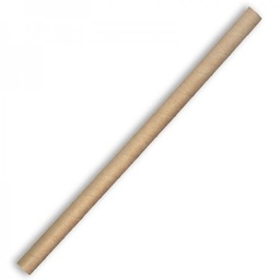 [JP-PBS-10X197-KRAFT] Super Smoothie Kraft Paper Straw - 10x197mm Bio 100/25