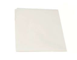 [800536] Greaseproof Lunch Wrap - White, 200x220mm, 30gsm