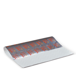 [F304S0039] Foil Burger Wrap Sheets - Printed, 355x325x140mm