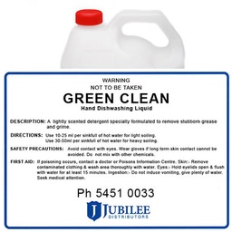 [GPLEM005] Green Clean Sink Detergent 5L