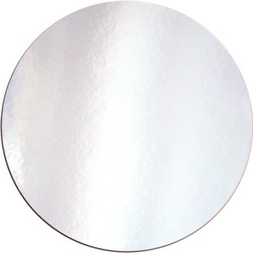 [800024] Cake Base - 12&quot; Silver Round DP 50