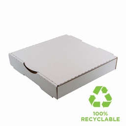 [45-P09WS] Pizza Box - 9&quot; White Mar 100