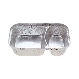 [7720-80] Foil Tray - MOW 2-Compartment, 7720