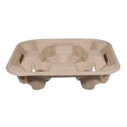 [B-CC-832] Cup Tray - 4 Moulded Bio 75/4