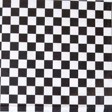 [800629] Greaseproof Paper - Black Check, 200x200mm