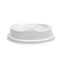 [CA-HCSLID6] Coffee Cup Lid White 6/8oz EcoSmart