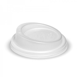 [BCL-8PLA-C] Coffee Cup Lid White 6oz/8oz PLA