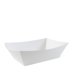 [P282S0001] Food Tray #5 - XL White Det 200/2