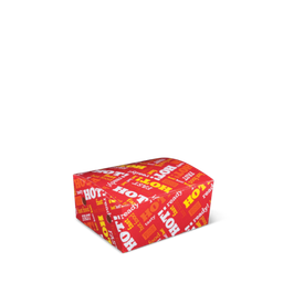 [K480S0247] Snack Box X-Small - Hot Food, Printed