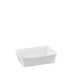 [P072S0001] Food Tray #1 - XS White Det 250/4