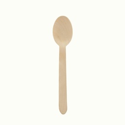 [WOOD-SPOON] Cutlery - Coated Wooden Spoon 16cm Bon 100/20