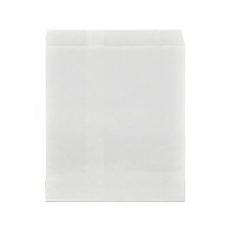 [GPL1LW] #1 Flat Long White Greaseproof Bag 185x140mm PNI 500