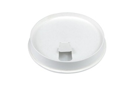 [BCL-90C-PAPER-F] Large Paper Cup Lids - 90mm, White, Bio 50/20