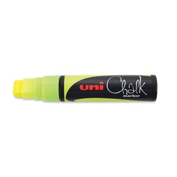 [PWE17KFY] Chalk Marker Pen 15mm Fluo Yellow UNI